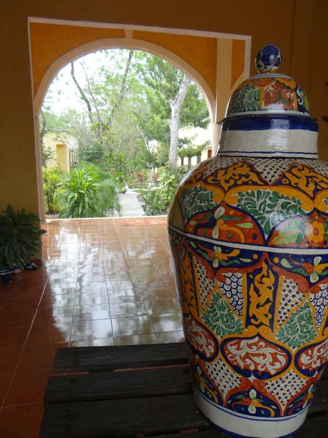 Bed and Breakfast Hacienda Cobá Exterior foto