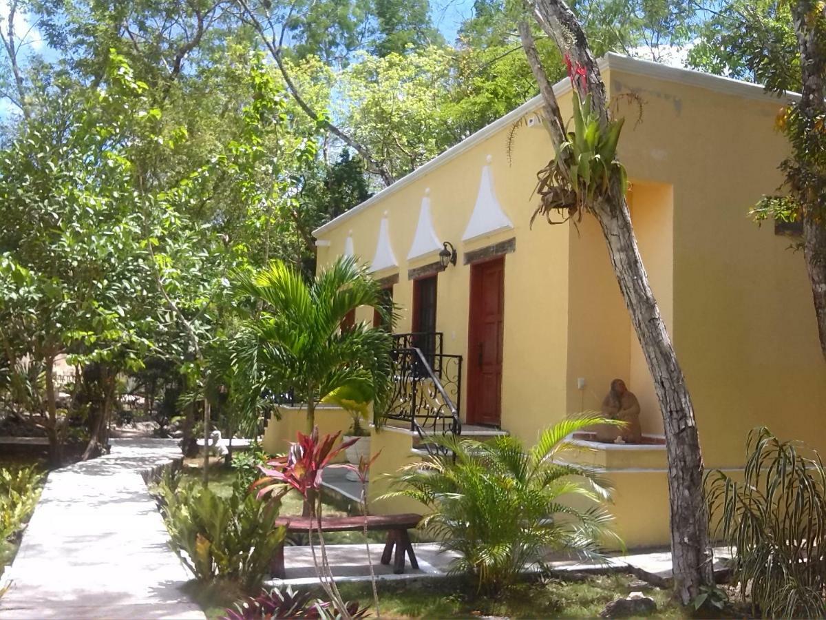 Bed and Breakfast Hacienda Cobá Exterior foto