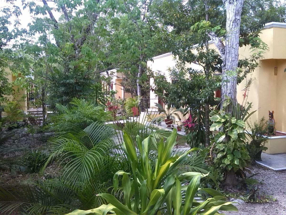 Bed and Breakfast Hacienda Cobá Exterior foto