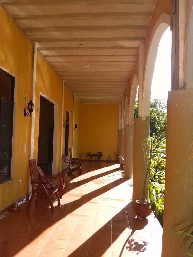 Bed and Breakfast Hacienda Cobá Exterior foto